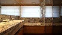 Owner Bathroom - Yacht Exuma -  photo  courtesy of Perini Navi